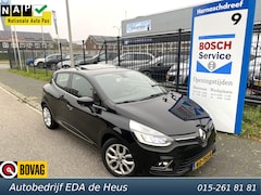 Renault Clio - 1.2 TCe 88kW Intens NL-auto van 1e eig met o.a. full-LED, navi, open dak, cruise, camera,