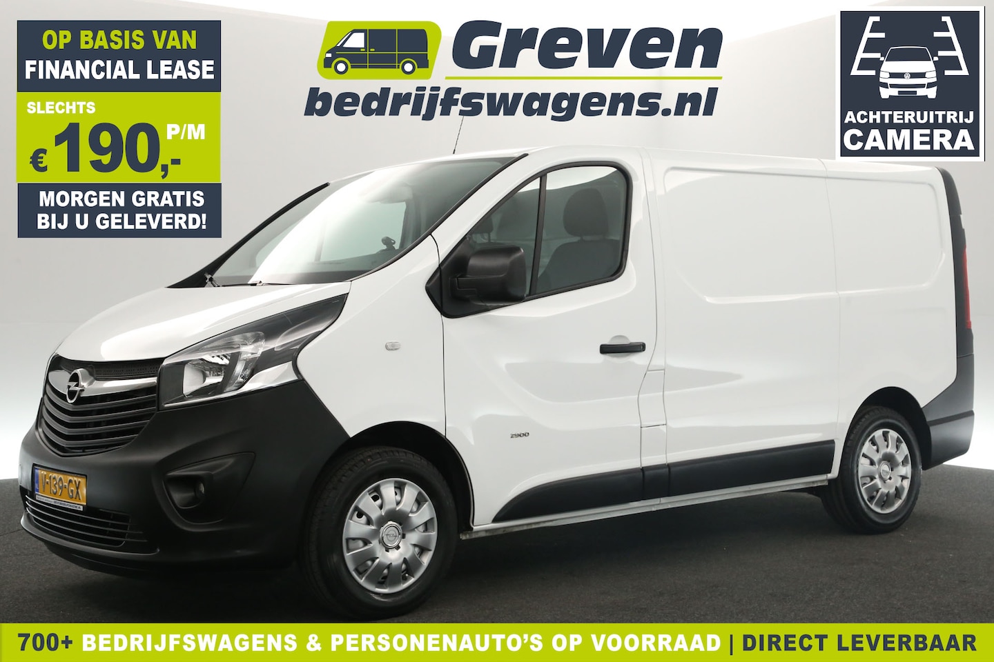 Opel Vivaro - 1.6 CDTI L1H1 Airco Camera Navigatie Cruisecontrol PDC Elektrpakket Trekhaak - AutoWereld.nl