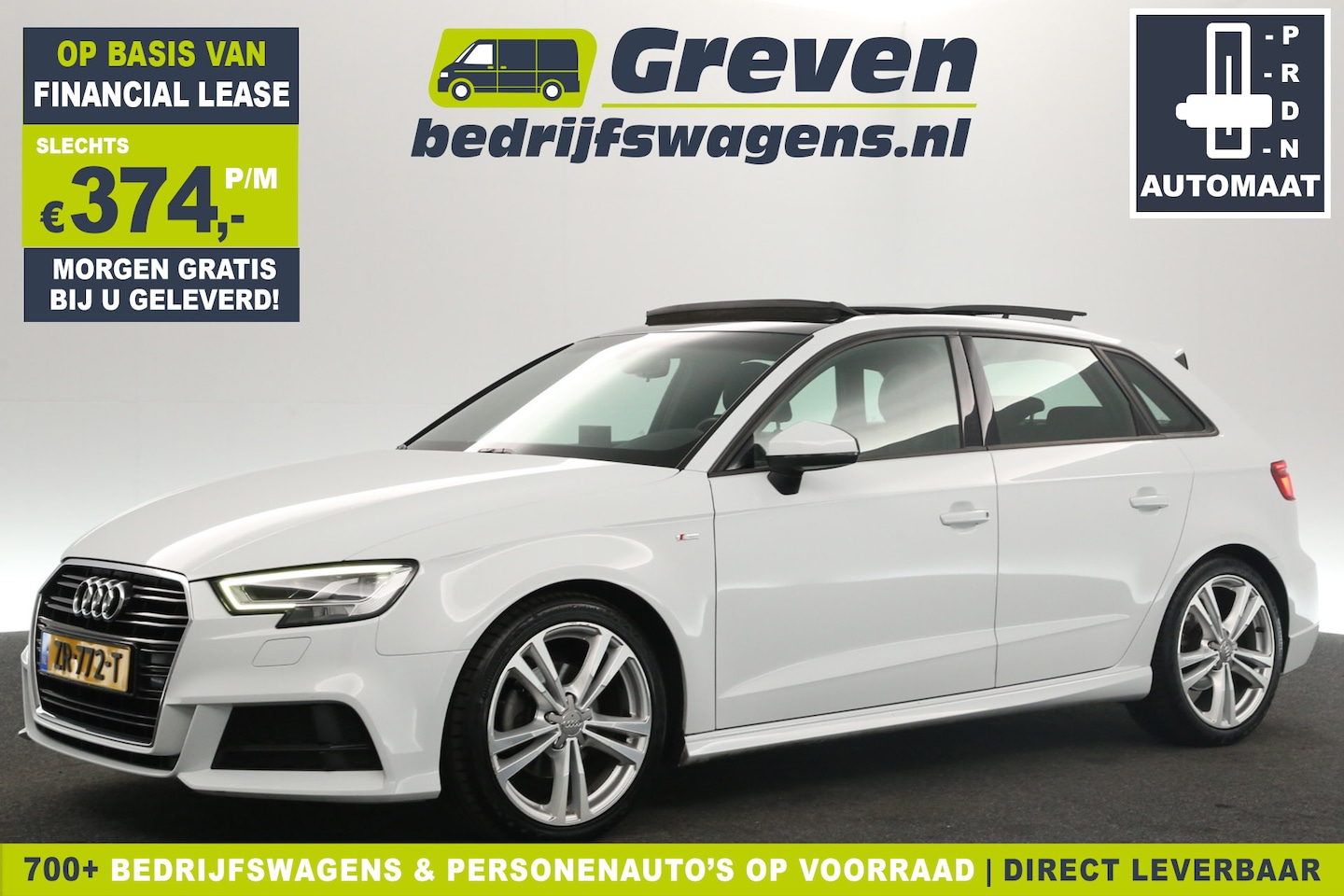 Audi A3 Sportback - 35 TFSI S-line 150PK Automaat Pano Clima Cruise Virtual LED Navi 18"LMV - AutoWereld.nl