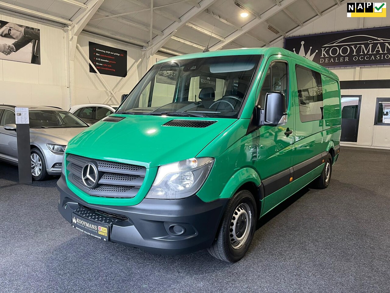 Mercedes-Benz Sprinter - 316 2.2 CDI 366 HD DC L2 /H2 Automaat Cruise Climate Control Navigatie Dubbelcabine - AutoWereld.nl