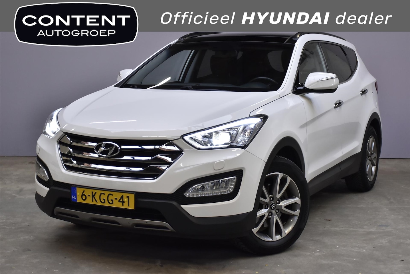 Hyundai Santa Fe - 2.4 GDI 4WD Business Edition |Leder |Schuifdak - AutoWereld.nl