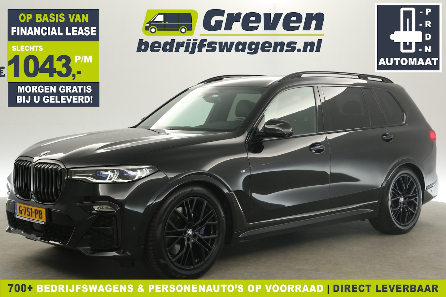 BMW X7 - xDrive30d M-sport 266PK Automaat Pano Sfeerverl. BMW-Laser Bowers&Wilkins 360Camera 7 Pers - AutoWereld.nl