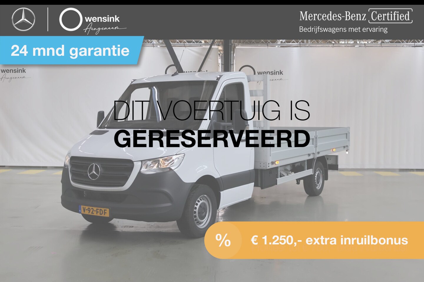 Mercedes-Benz Sprinter - 317 CDI Automaat L3 Open Laadbak | | MBUX 7” | Navigatie | Climate Control | Regensensor | - AutoWereld.nl