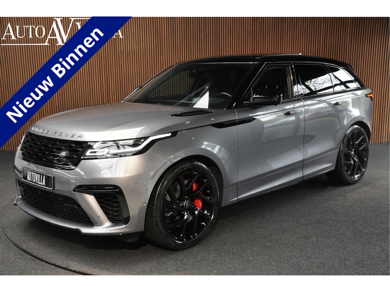 Land Rover Range Rover Velar - 5.0 V8 SVAutobiography Dynamic Ed. Panorama Head Up  360º Alcantara hemel Meridian Massage - AutoWereld.nl