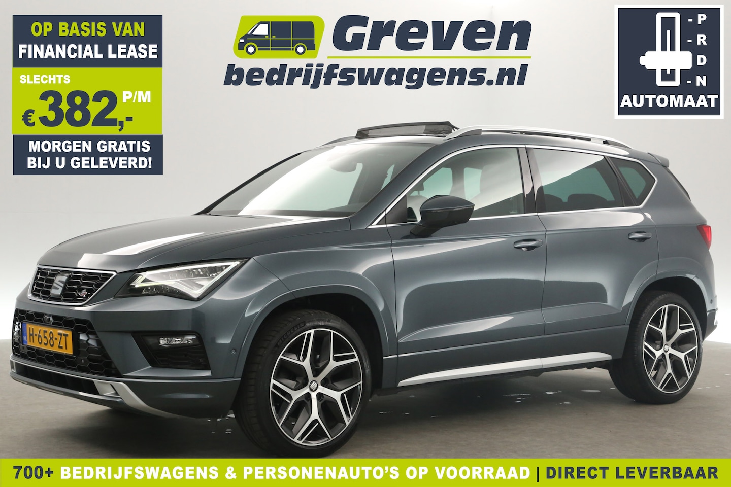 Seat Ateca - 1.5 TSI FR Beats-Audio 150PK Automaat Pano Sfeerverl. Clima 360Camera Cruise Carplay Navi - AutoWereld.nl