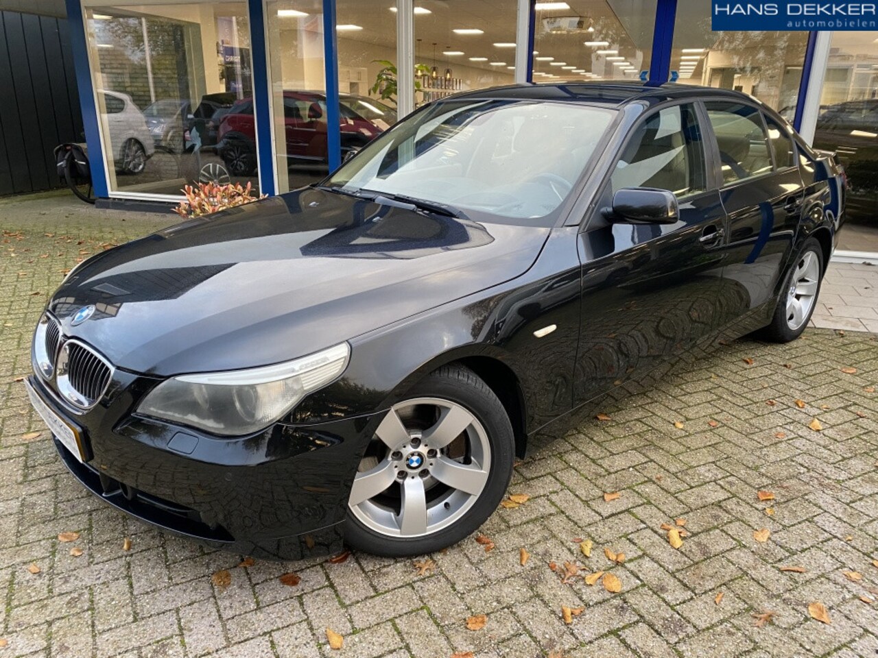 BMW 5-serie - 5-550i leer automaat navigatie 550i - AutoWereld.nl