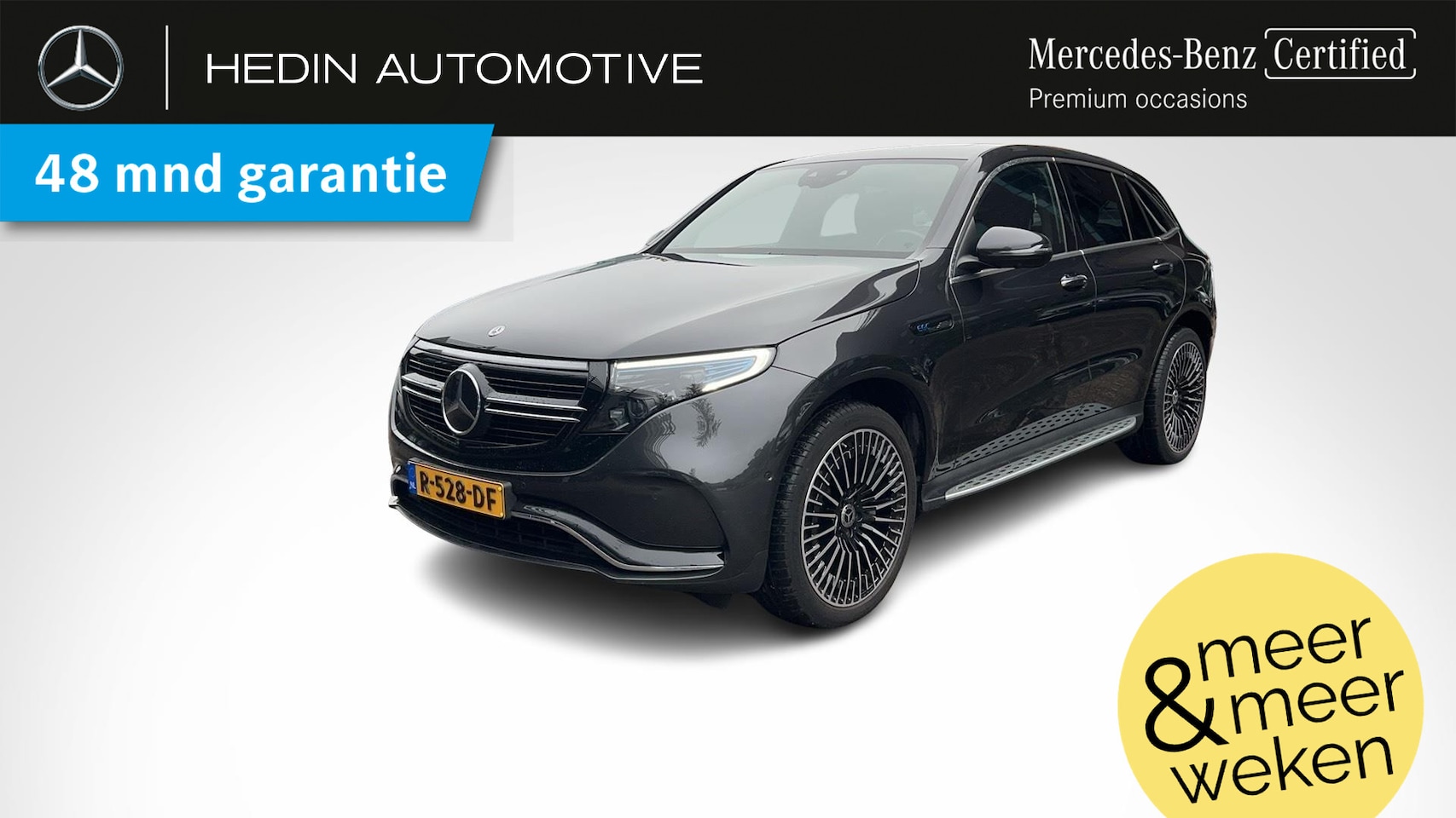 Mercedes-Benz EQC - EQC 400 4MATIC AMG Line | Premium Pakket | Distronic | Schuifdak | Multibeam LED | Burmest - AutoWereld.nl