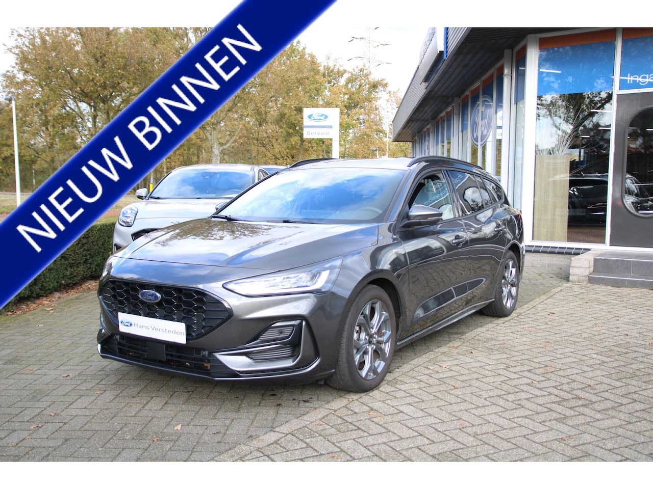 Ford Focus Wagon - 1.0 EcoBoost Hybrid 125 PK ST Line Automaat TREKHAAK WINTERPAKKET NAVI - AutoWereld.nl