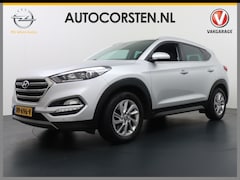 Hyundai Tucson - AUTOM.T177pk Leer Camera Navi Trekhaak PDC-a+v Dual-ECC DAB StoelVerwarmd 17" Verkeersbord