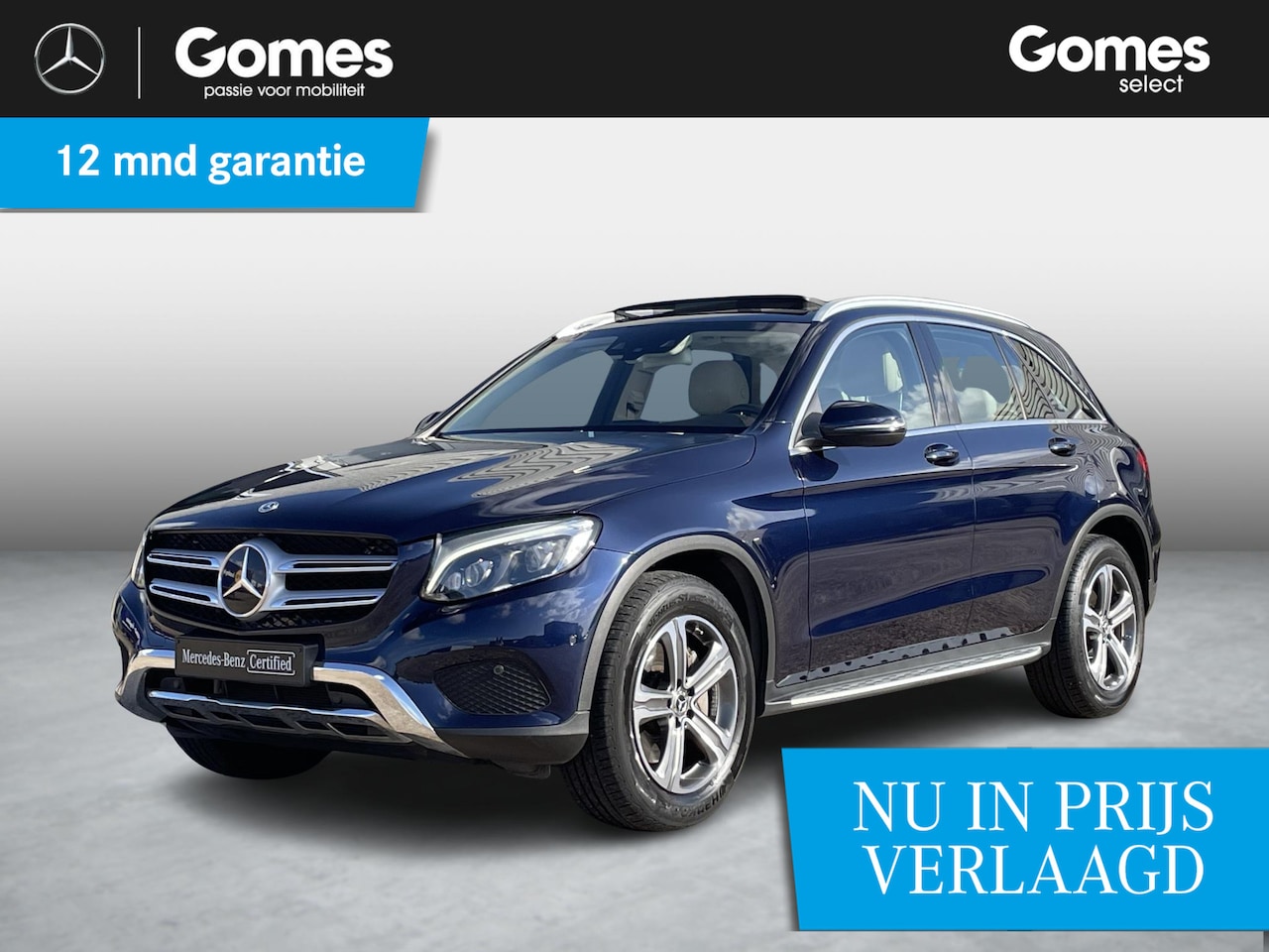 Mercedes-Benz GLC-klasse - 250 4MATIC | Beige leer | Panoramadak | Distronic - AutoWereld.nl