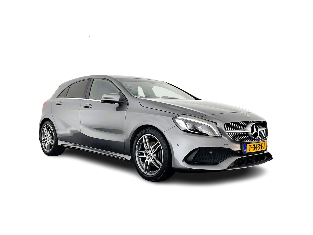 Mercedes-Benz A-klasse - 180 d Business Solution AMG Aut. *NAVI-FULLMAP | FULL-LED | 1/2LEDER | SPORT-SEATS | - AutoWereld.nl