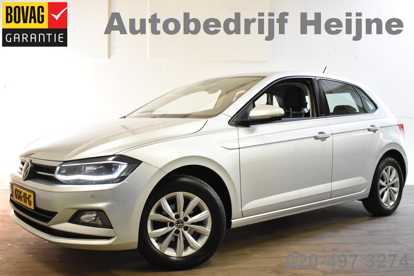 Volkswagen Polo - TSI 95PK HIGHLINE LED/NAVI/PDC - AutoWereld.nl