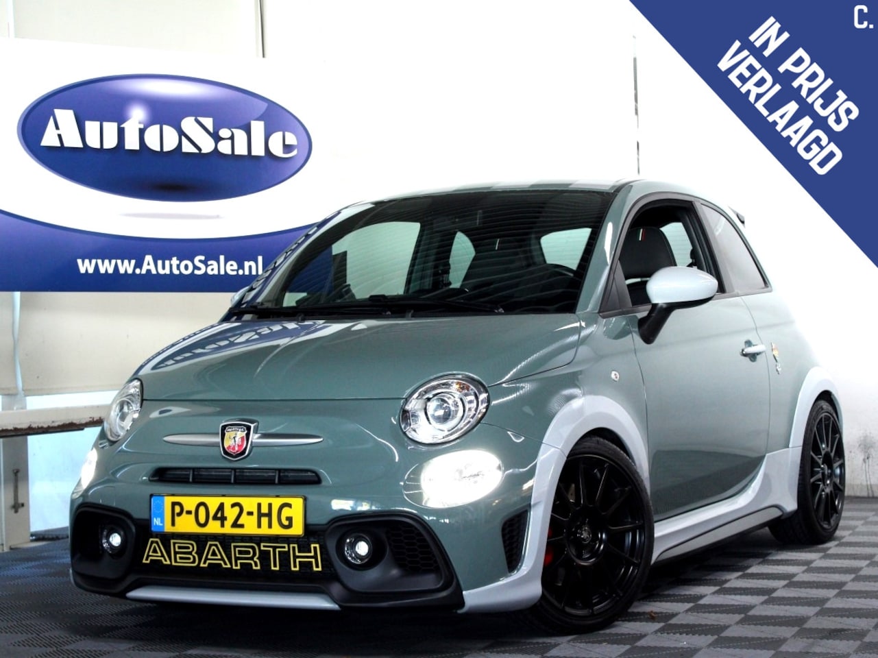 Fiat 500 C - 1.4 T-Jet Abarth 695 70thAnniversary BEATS CARPLAY XENON '20 - AutoWereld.nl