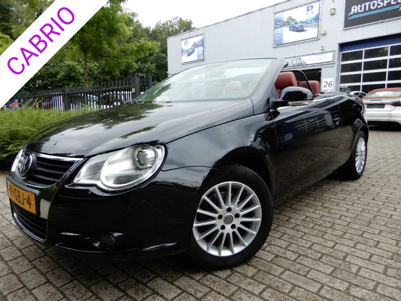 Volkswagen Eos - 1.6-16v FSI Vol lederen bekleding - AutoWereld.nl