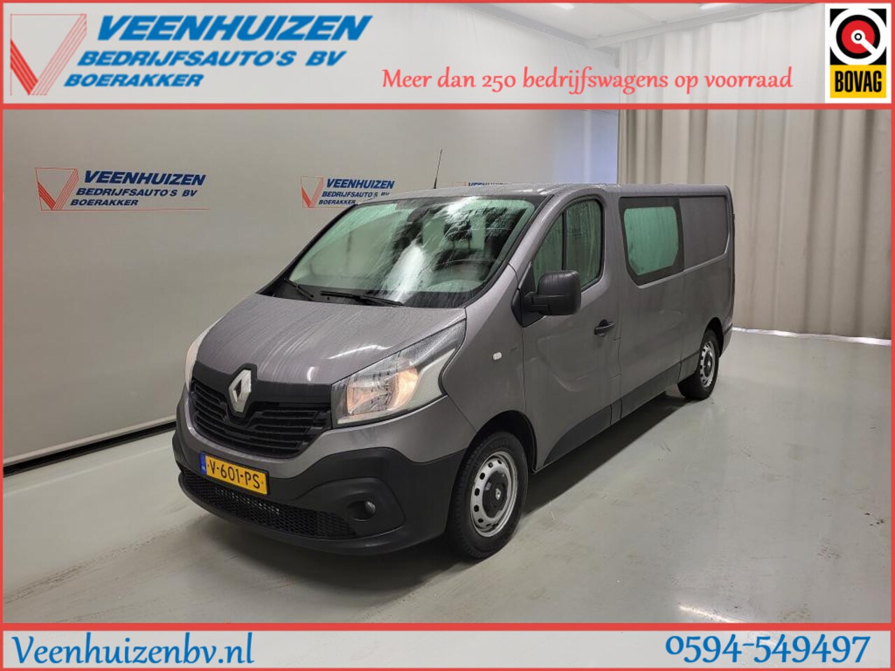 Renault Trafic - 1.6dCi 122PK L2/H1 Dubbele Cabine Euro 6! - AutoWereld.nl