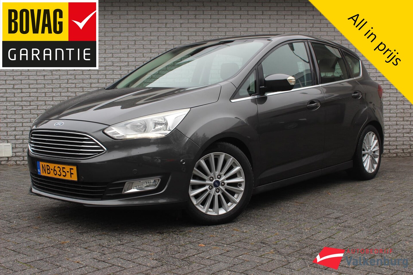 Ford C-Max - 1.0 EcoBoost 125pk Titanium | Trekhaak | PDC | Cruise | NAVI | LED - AutoWereld.nl