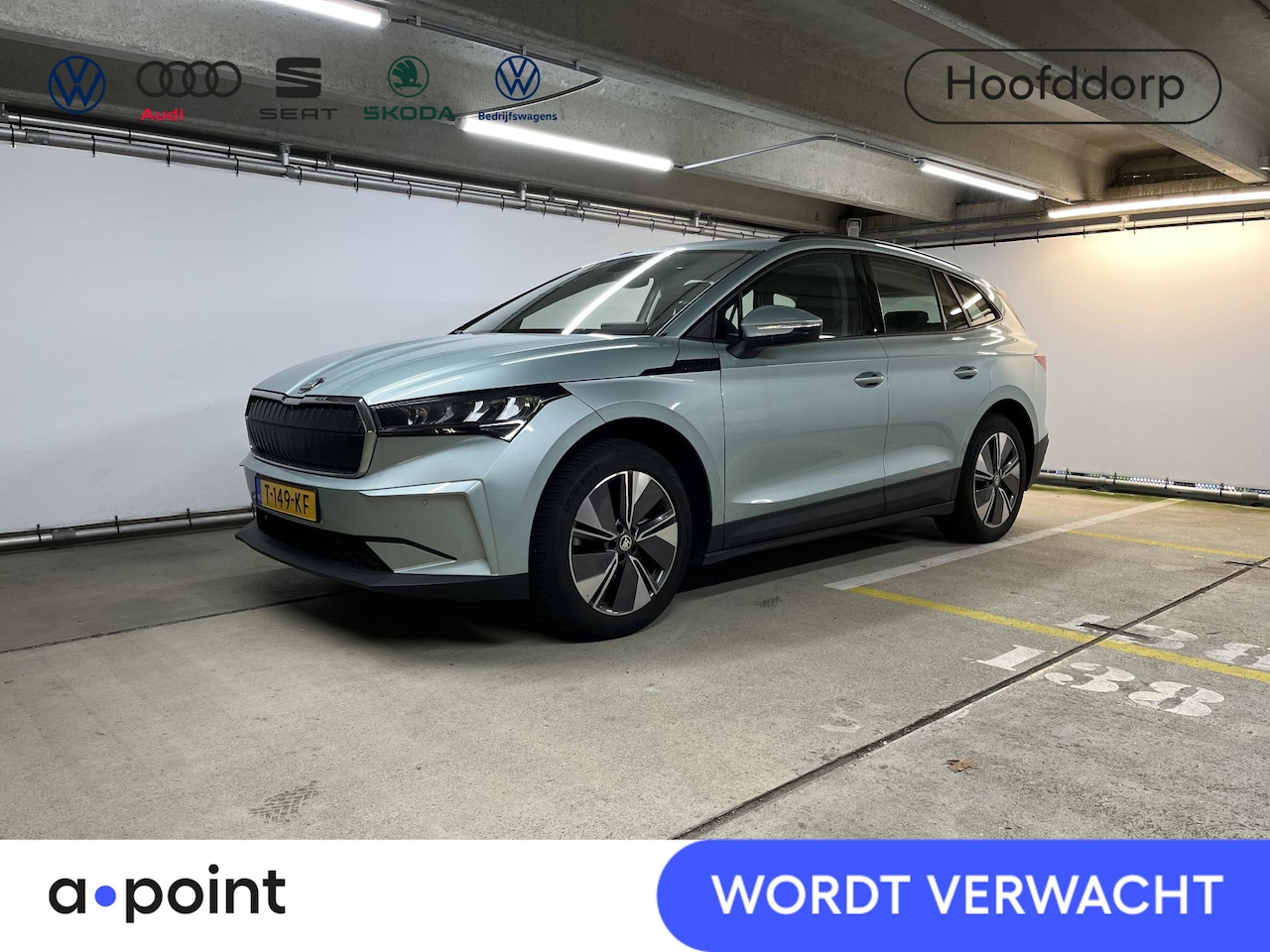 Skoda Enyaq iV - 60 180 pk | € 2.000,- aanschafsubsidie | Navigatie | Parkeersensoren | Achteruitrijcamera - AutoWereld.nl