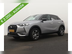 DS 3 Crossback - E-Tense Bastille 50 kWh 100%EV € 2.000 Subsidie / Cruise ctr. / Lm velg. / Airco-ecc./ Nav