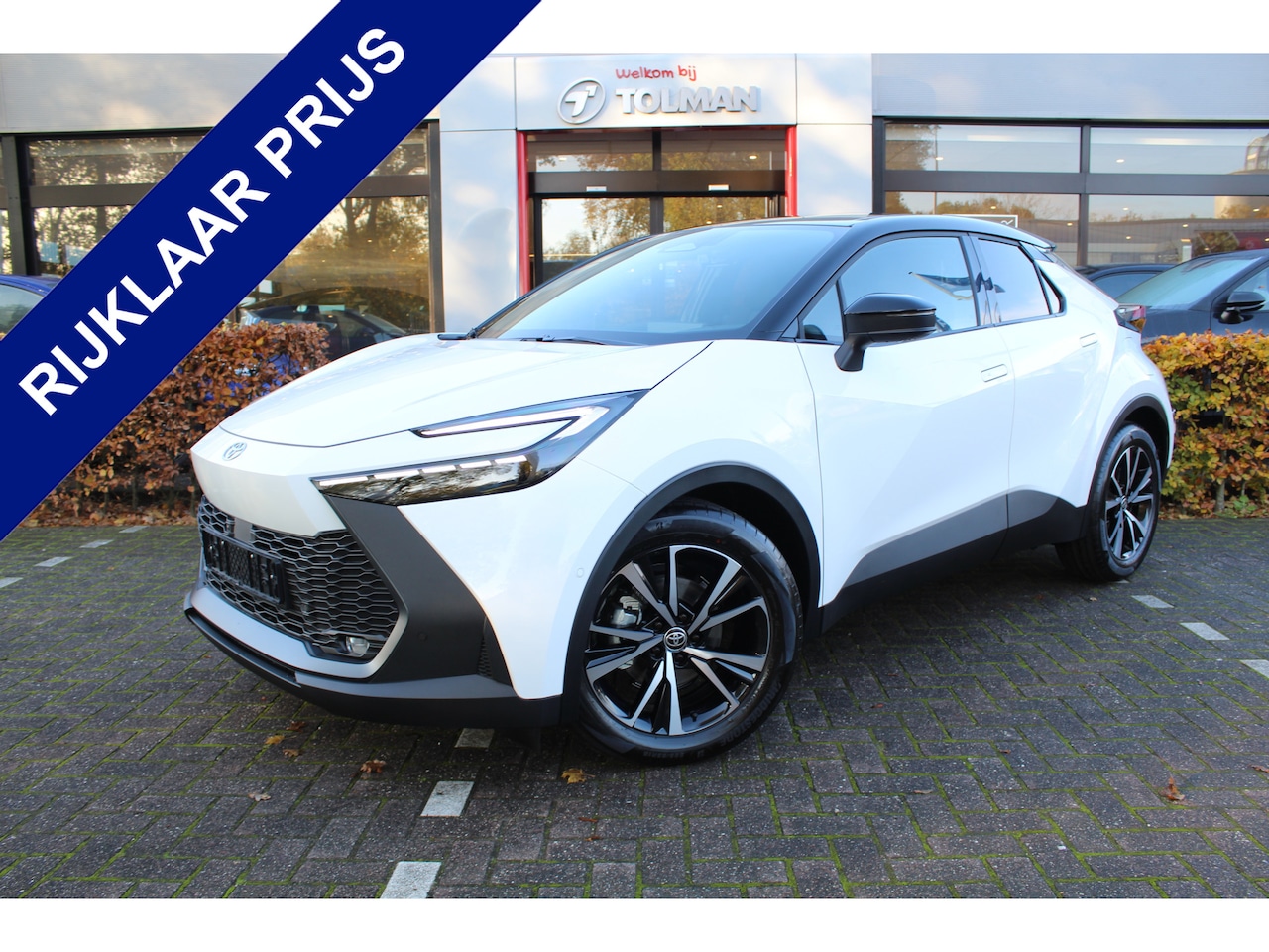 Toyota C-HR - 1.8 Hybrid 140 First Edition Bi-tone Rijklaar | Nieuw uit voorraad | Direct uit voorraad | - AutoWereld.nl