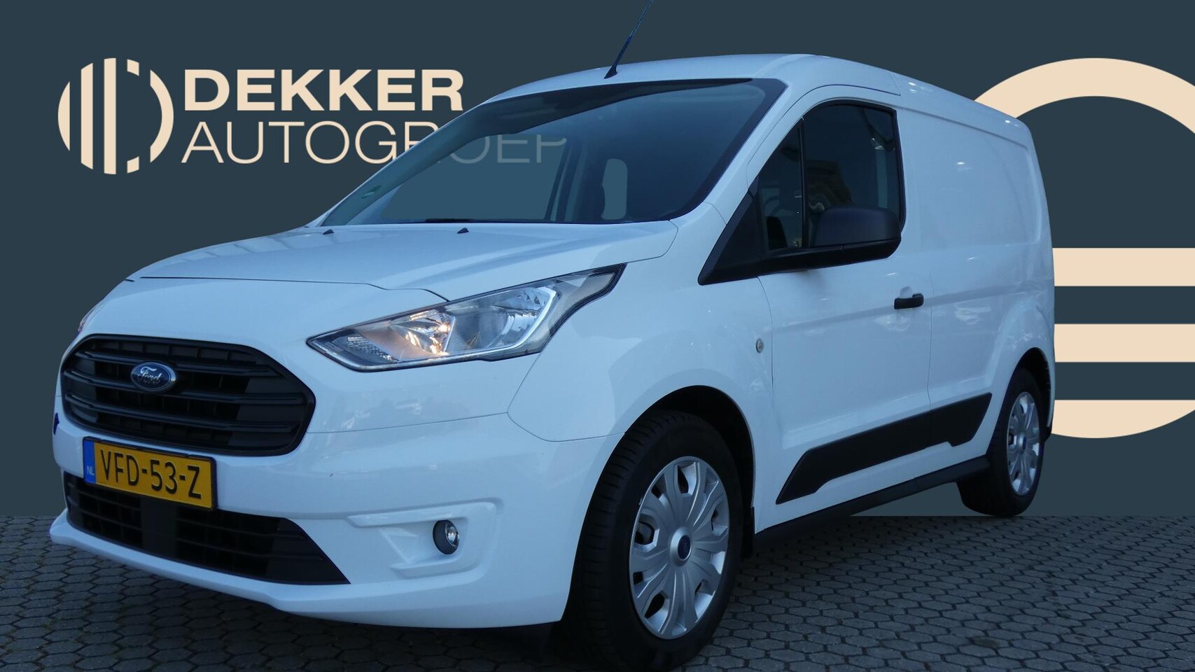 Ford Transit Connect - L1 1.5 75PK met Koelwagen isolatie, Airco, Camera, Trekhaak - AutoWereld.nl