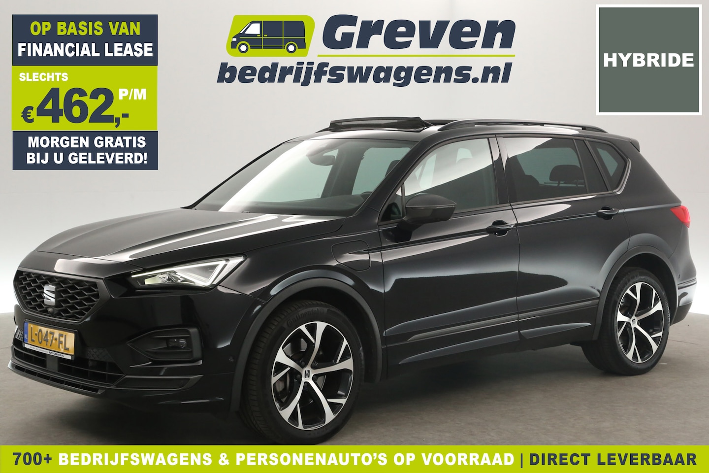 Seat Tarraco - 1.4 TSI FR e-Hybrid PHEV 260PK Automaat Pano 360Camera Clima Cruise Carplay LED Navi Memor - AutoWereld.nl