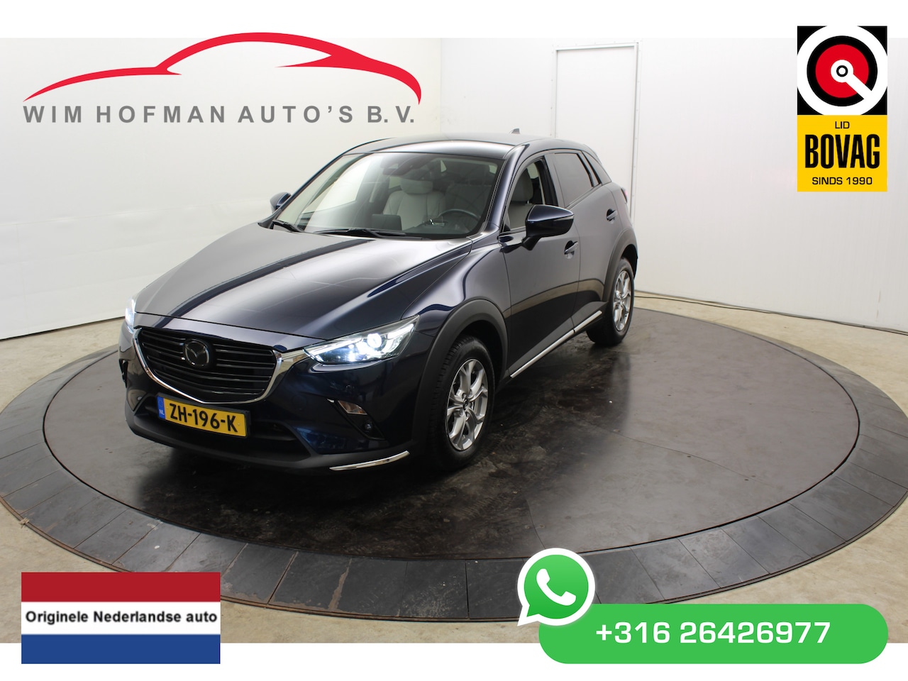 Mazda CX-3 - 2.0 SkyActiv-G 120 GT-M Vol Leder Camera Bose Automaat Head-up - AutoWereld.nl