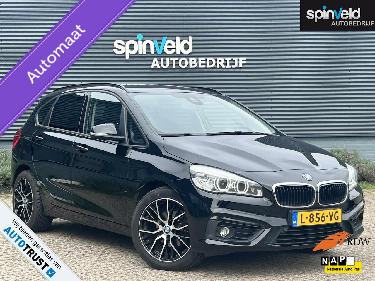 BMW 2-serie Active Tourer - 218i Executive BJ '17 AIRCO AUTOMAAT - AutoWereld.nl