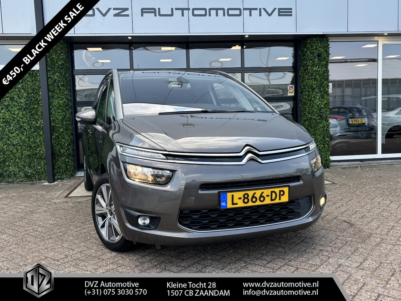 Citroën Grand C4 Picasso - 1.2PT 130PK Exclusive | Massage | Dodehoek | Camera - AutoWereld.nl