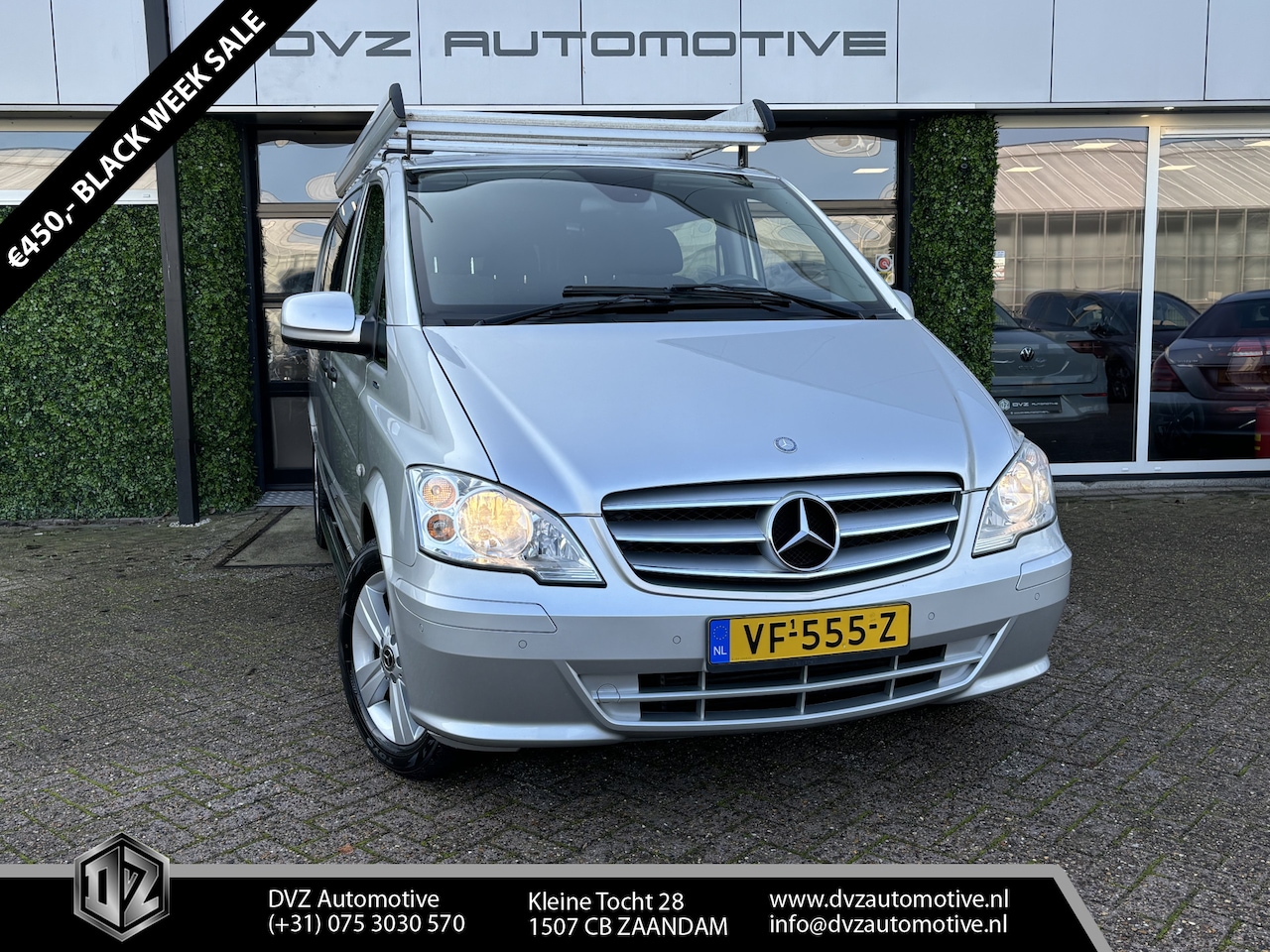 Mercedes-Benz Vito - 113 CDI Aut. DC Deluxe | Navi | Cruise | LMV | Trekhaak - AutoWereld.nl