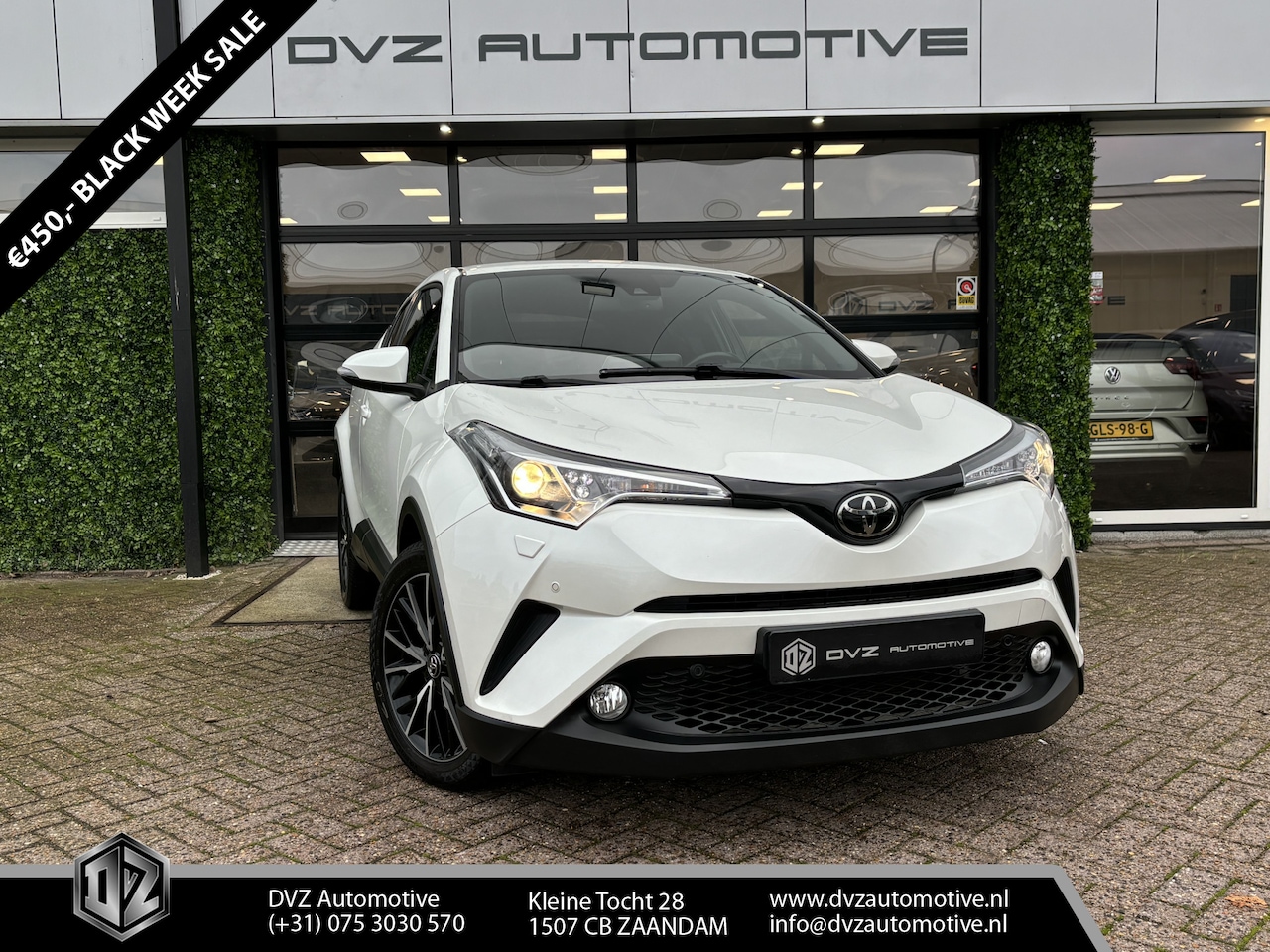 Toyota C-HR - 1.2T Aut. Executive | Leder | Camera | ACC - AutoWereld.nl