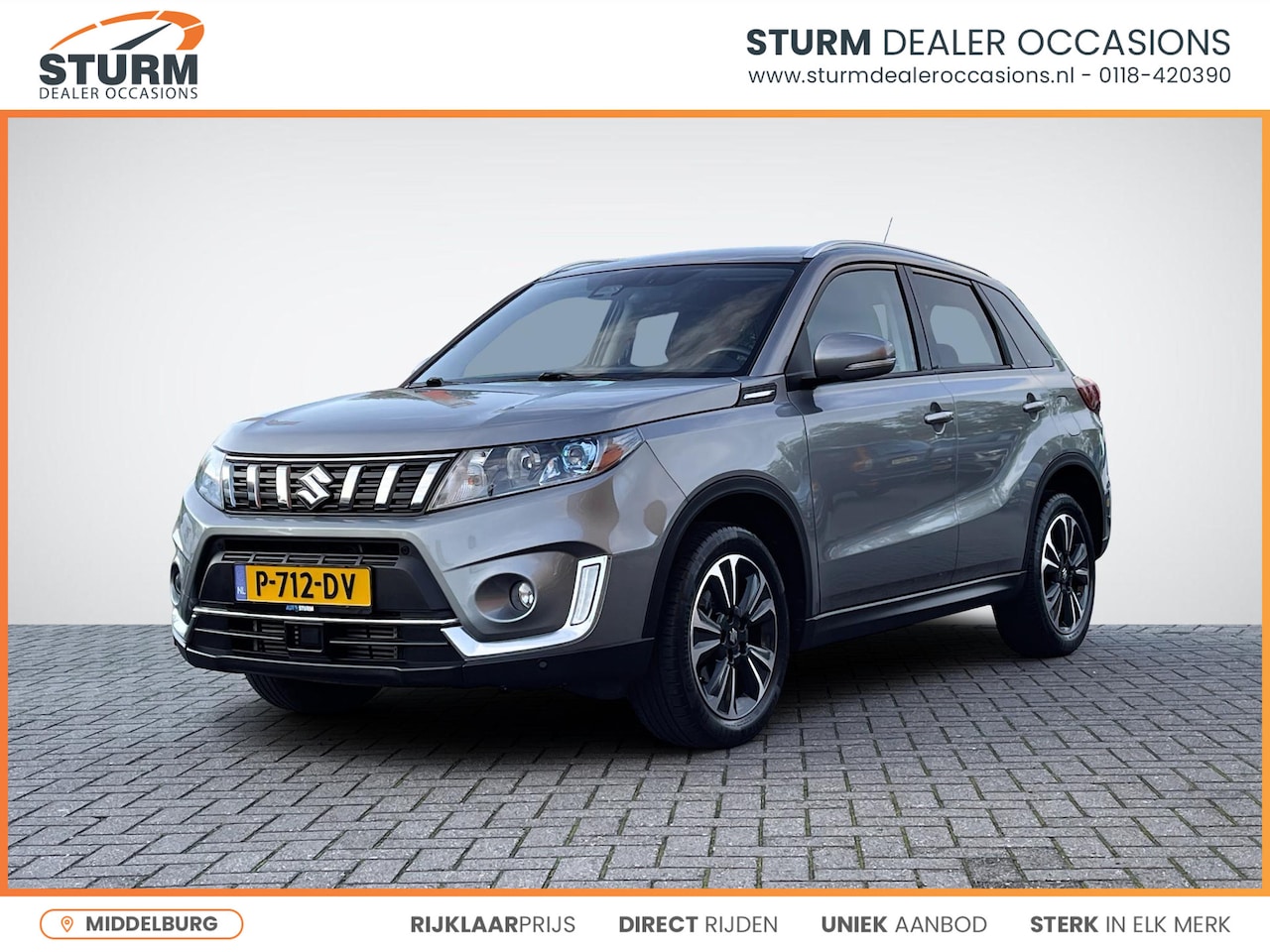 Suzuki Vitara - 1.4 Boosterjet Stijl | Navigatie | Camera | Stoelverwarming | Adapt. Cruise Control | LED - AutoWereld.nl