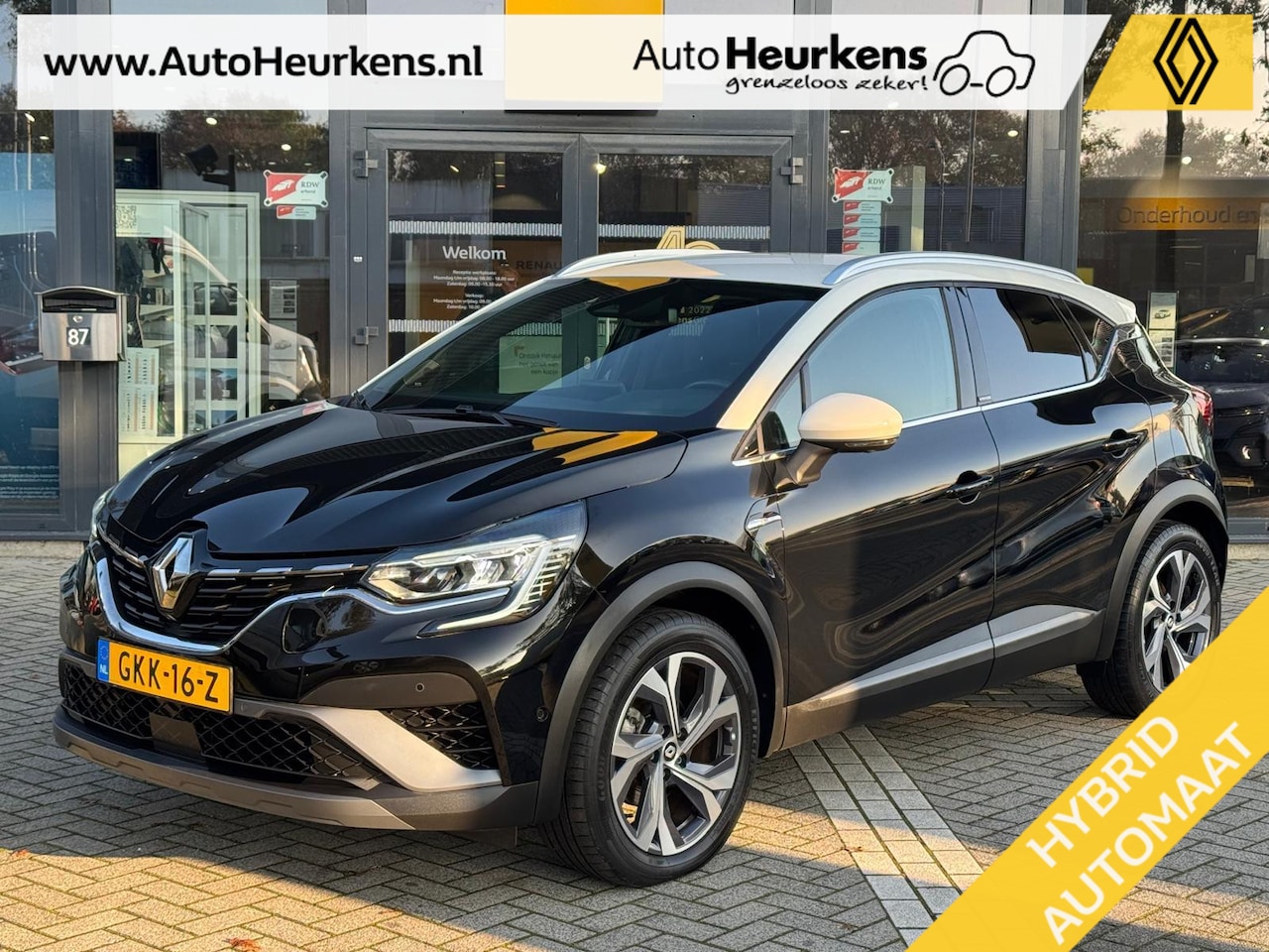 Renault Captur - 1.6 E-Tech Plug-in Hybrid 160 RS-Line | 360 Camera | Adaptieve cruisecontrol | Verwarmbare - AutoWereld.nl