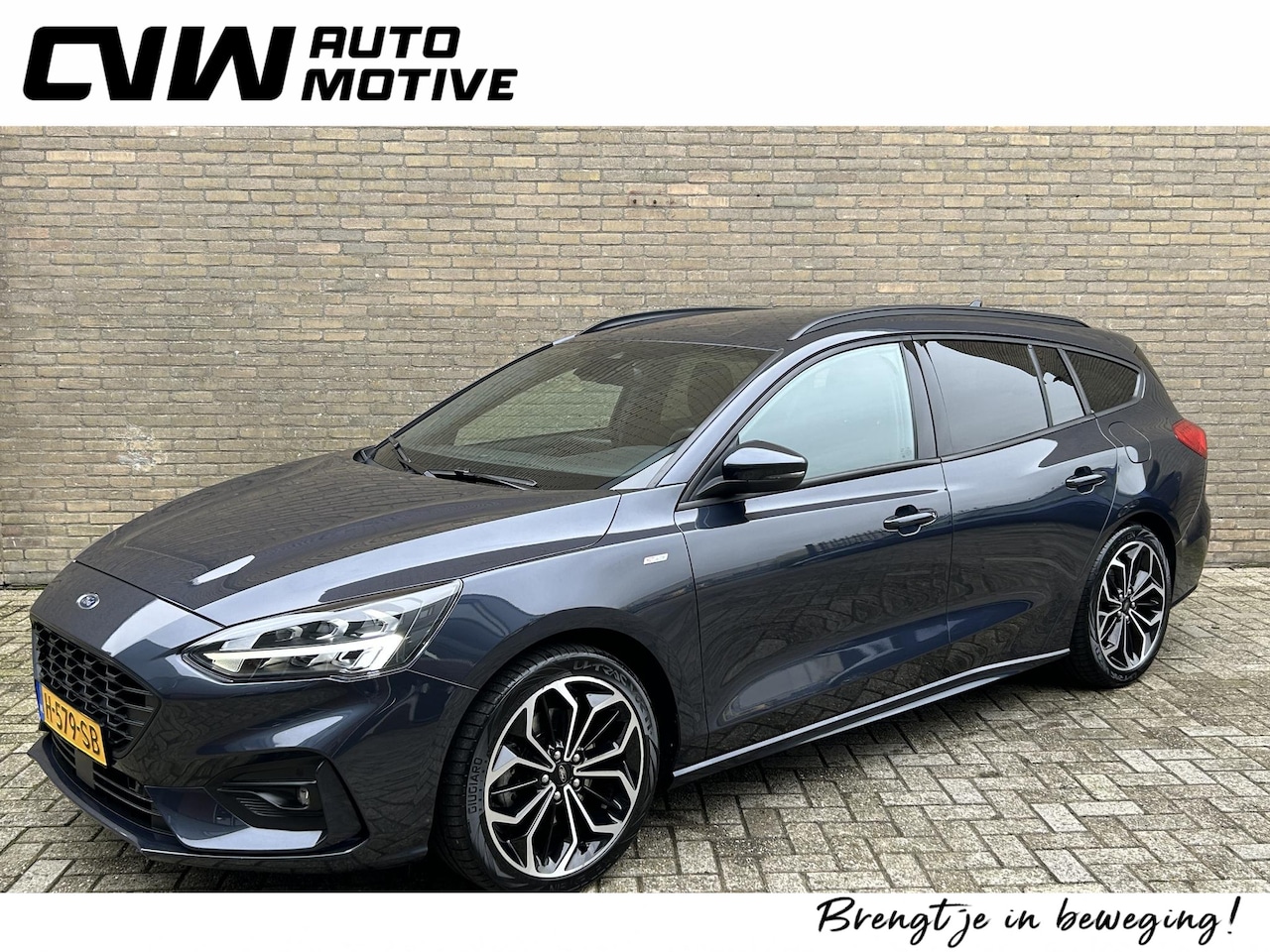 Ford Focus Wagon - 1.0 EcoBoost 125pk ST Line Business | Navigatie | Climate control | Keyless | Full LED | A - AutoWereld.nl