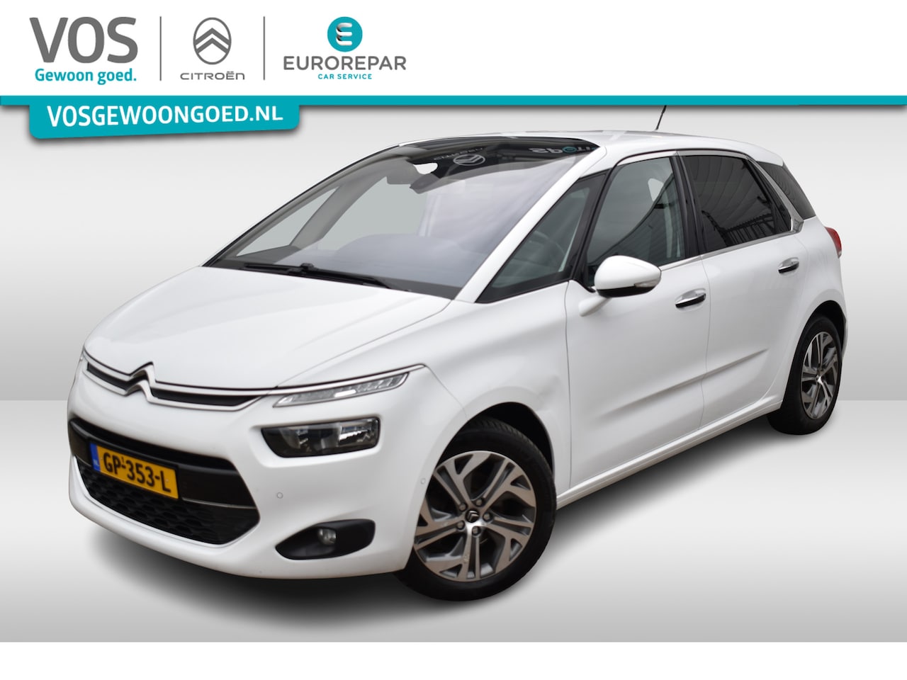 Citroën C4 Picasso - PureTech 130 Intensive Navi | Airco | PDC | Camera achter | -- - AutoWereld.nl