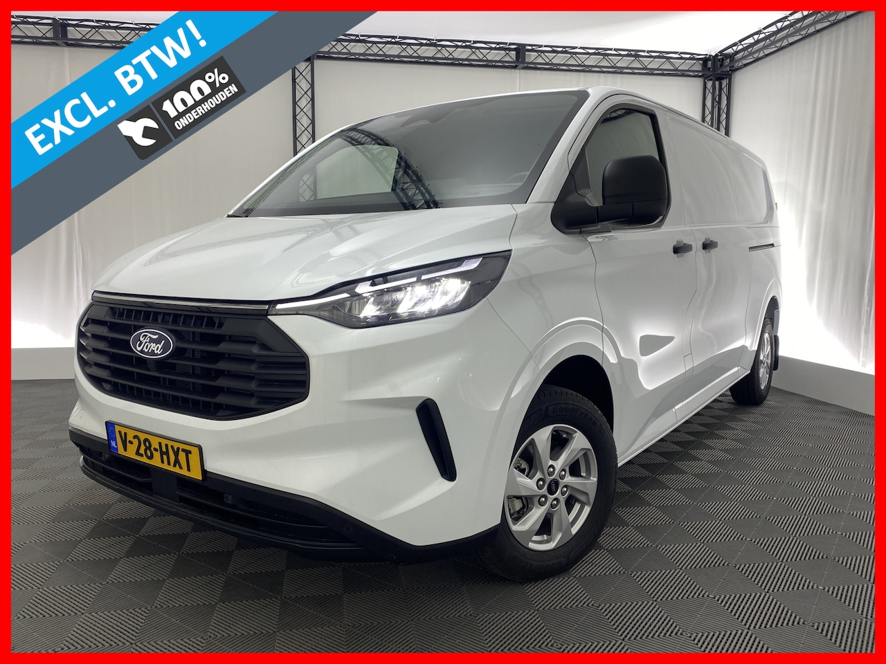 Ford Transit Custom - 320 2.0 TDCI L2H1 Limited Automaat | Apple Carplay | Navi | Trekhaak | Dubbele Schuifdeur - AutoWereld.nl