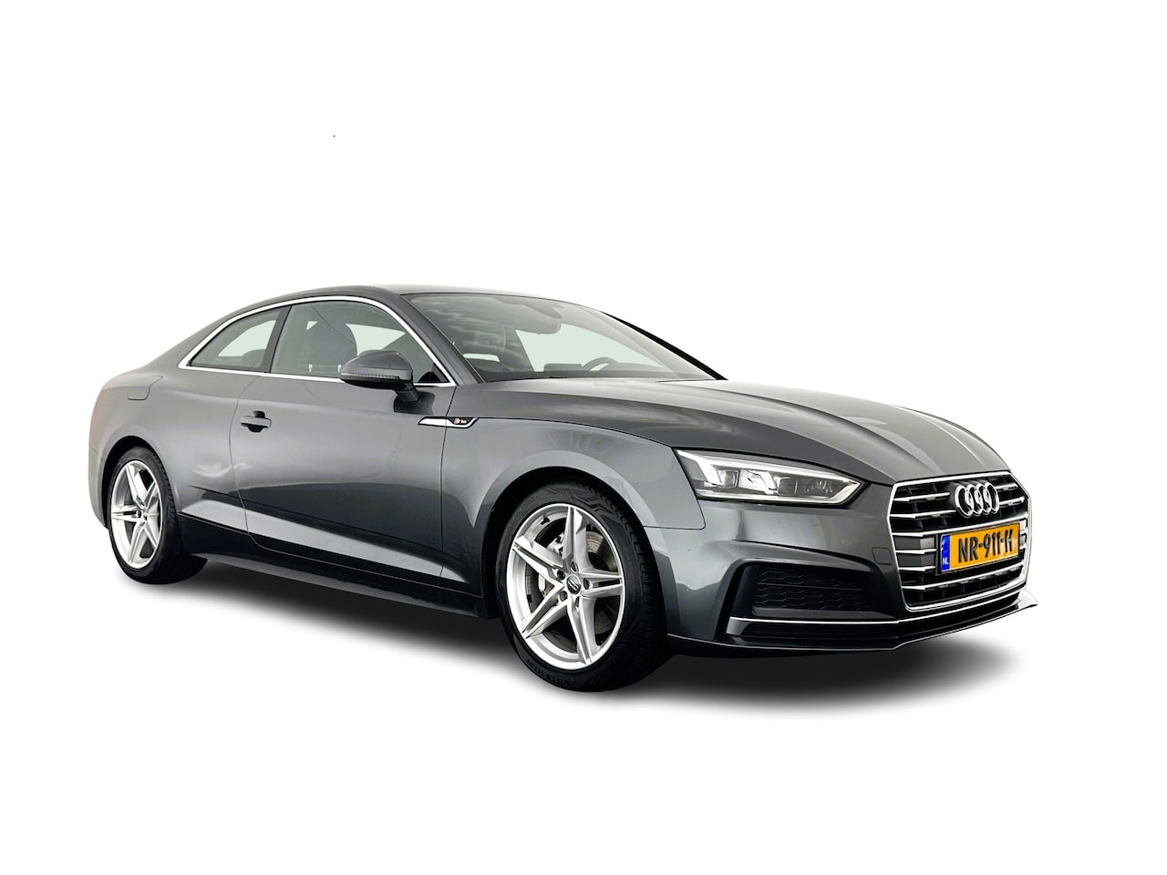 Audi A5 Coupé - 2.0 TDI Sport Pro Line S Aut. *NAVI-FULLMAP | FULL-LED | 1/2LEDER | SPORT-SEATS | ECC | PD - AutoWereld.nl