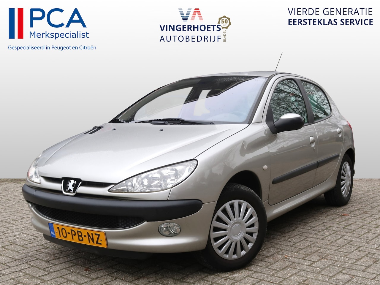 Peugeot 206 - 1.6-16V * AUTOMAAT * Luxe Gentry ! Kilometer Autopas zie foto's. * Airco * Trekhaak * Acht - AutoWereld.nl