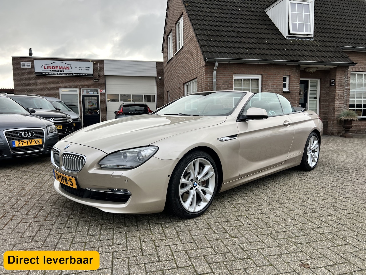 BMW 6-serie Cabrio - 650i High Exec. 408pk Sportleder Head-Up Org. Nederlands - AutoWereld.nl