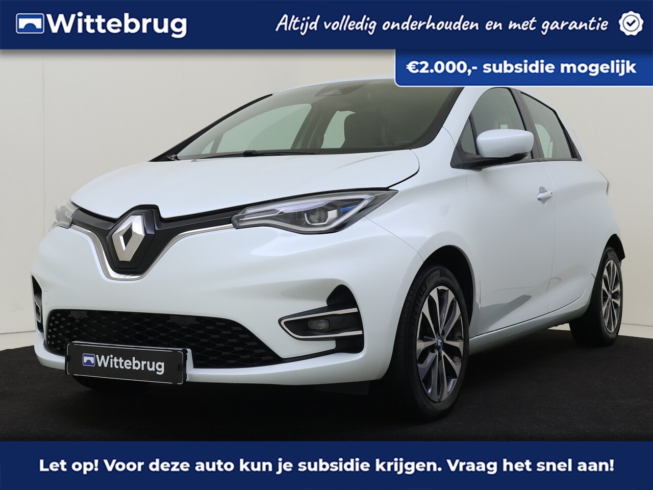 Renault Zoe - R135 Zen 52 kWh (ex Accu) Automaat | 3 Fase Lader | Navigatie | Climate Control - AutoWereld.nl