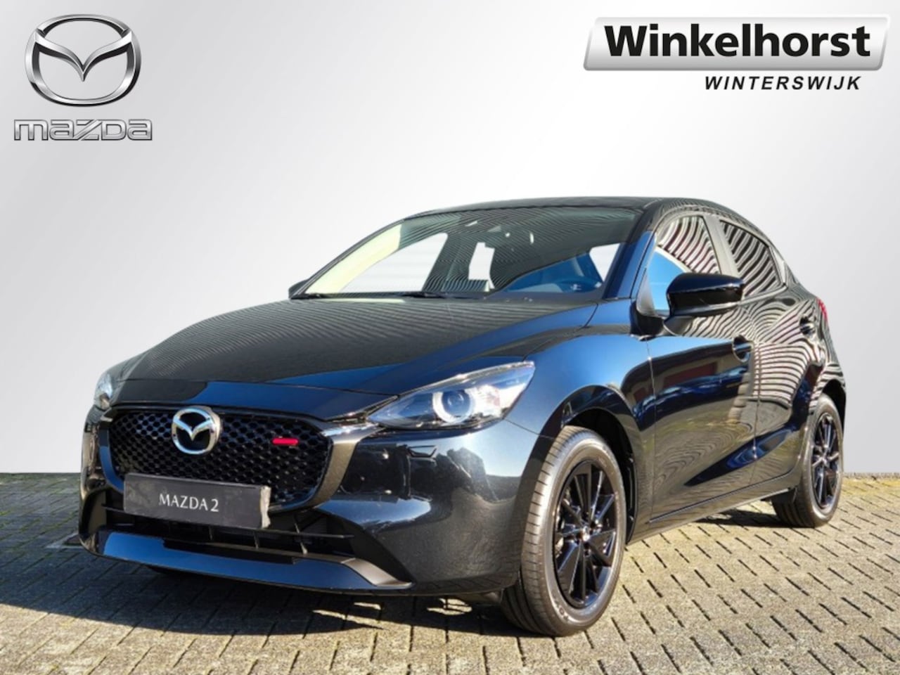 Mazda 2 Hybrid - E- SKYACTIV- G 90 6MT  M-HYBRID HOMURA / met €1000 VOORDEEL - AutoWereld.nl