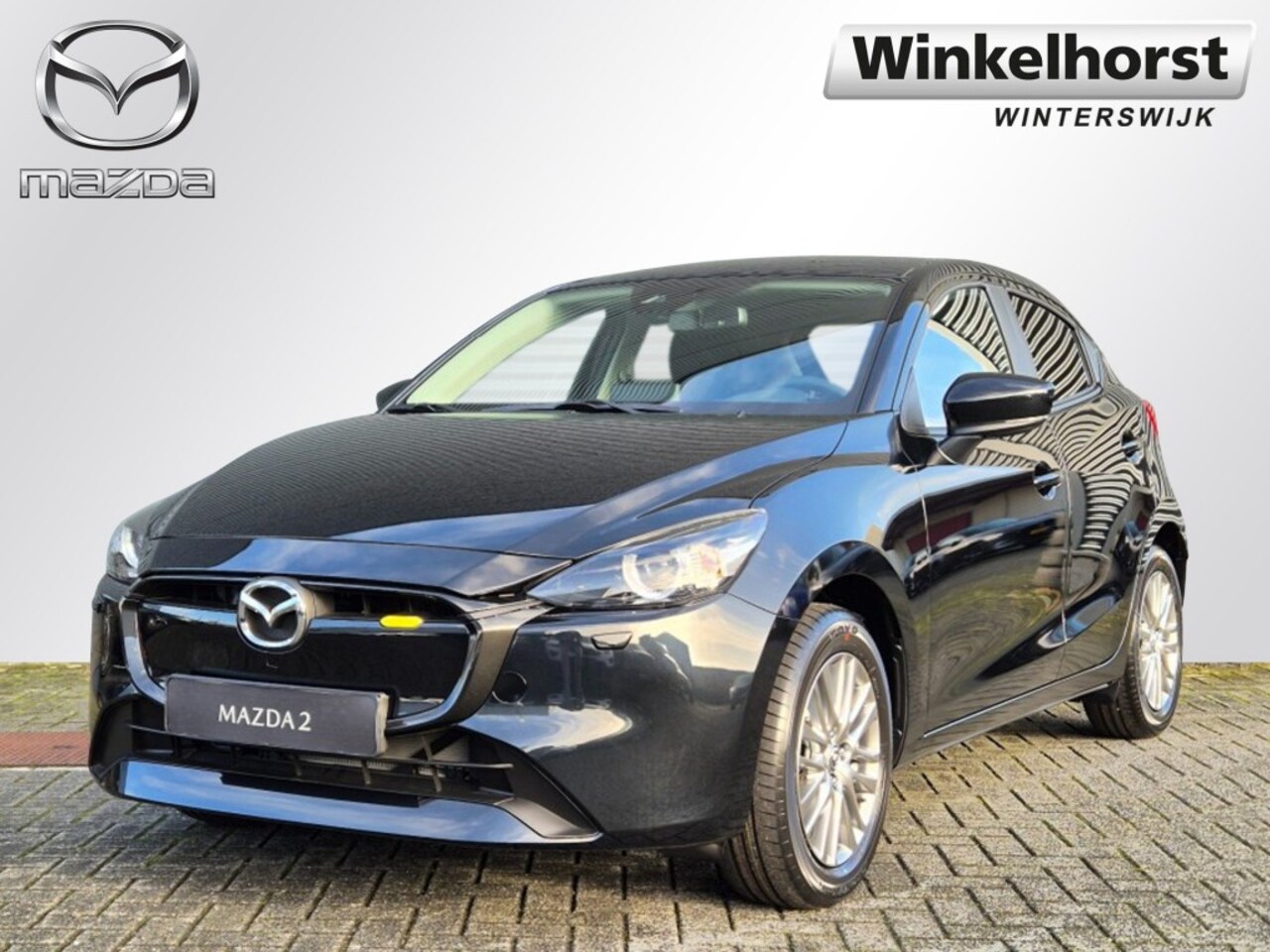 Mazda 2 Hybrid - E- SKYACTIV- G 90 M-HYBRID EXCLUSIVE-LINE / MET €1000 VOORDEEL - AutoWereld.nl