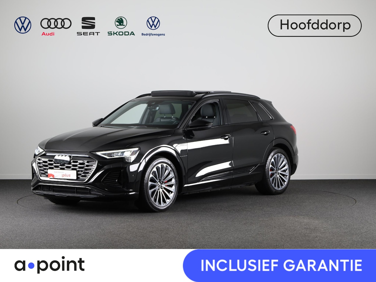 Audi Q8 e-tron - 50 quattro S Edition 95 kWh 340pk | Panoramadak | 21 inch Lichtmetalen velgen | Parkeercam - AutoWereld.nl