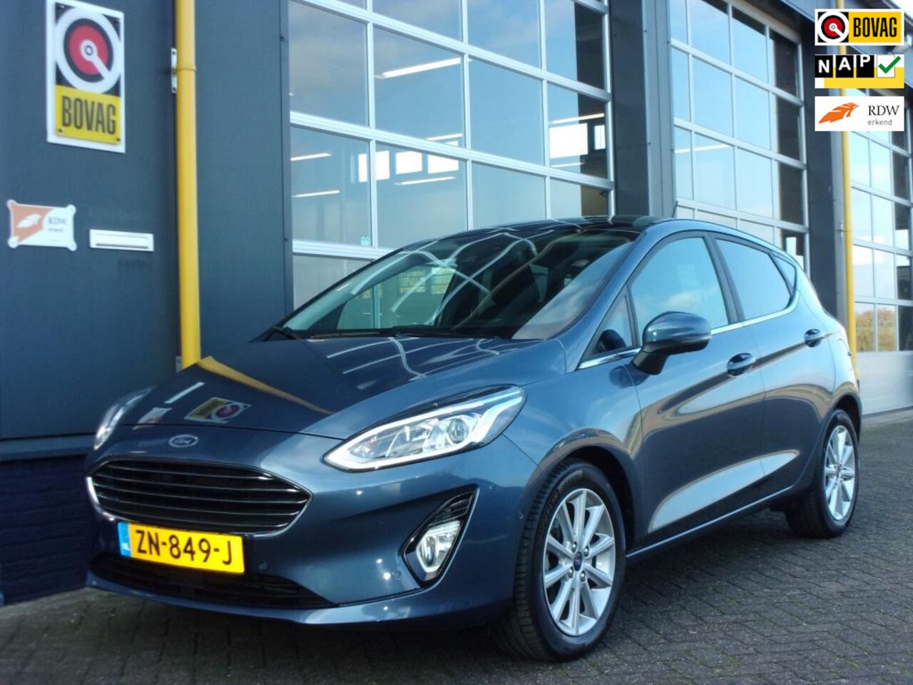 Ford Fiesta - 1.0 EcoBoost Titanium Automaat - AutoWereld.nl