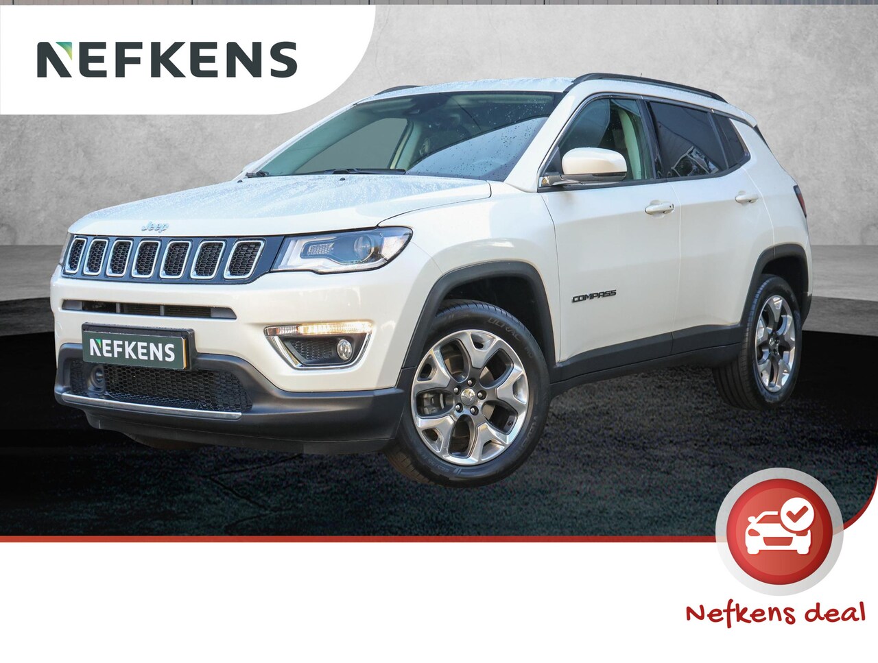 Jeep Compass - 170pk MultiAir Opening Edition 4x4 (1ste eig./Xenon/18"LMV/NAV./Climate/PDC/P.Glass) - AutoWereld.nl