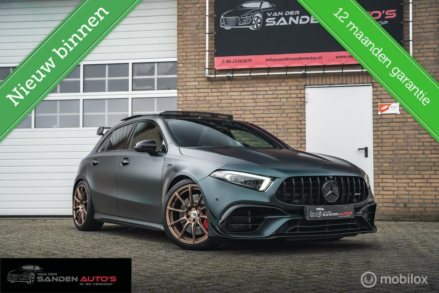 Mercedes-Benz A-klasse - AMG 45s 4MATIC+ Magnesium wielen|360cam| - AutoWereld.nl