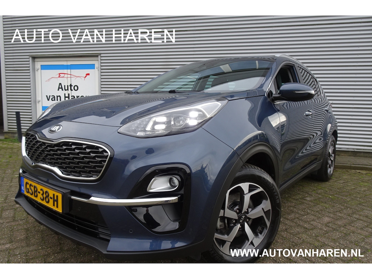 Kia Sportage - 1.6 GDI AFN. TREKHAAK LEDER NAVIGATIE ALL SEASONBANDEN JBL KEYLESS FULL LED - AutoWereld.nl