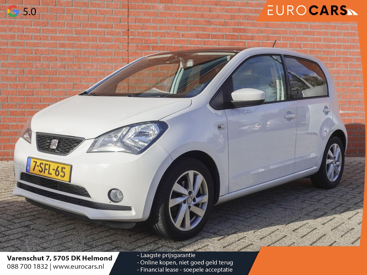 Seat Mii - 1.0 Style Sport Panoramadak LM velgen Airco Getint Glas - AutoWereld.nl