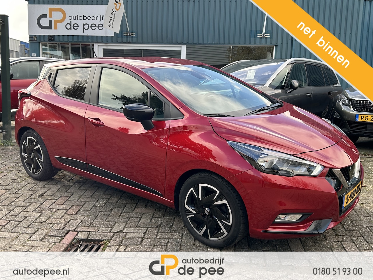 Nissan Micra - 1.0 IG-T N-Design GARANTIE/CARPLAY/NAVI/AIRCO/CRUISE/PDC/LICHTMETAAL rijklaarprijs! - AutoWereld.nl