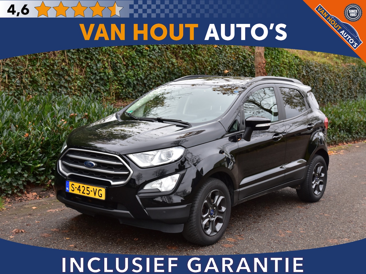 Ford EcoSport - 1.0 EcoBoost Titanium | NAVI | CAMERA | STOELVERW - AutoWereld.nl