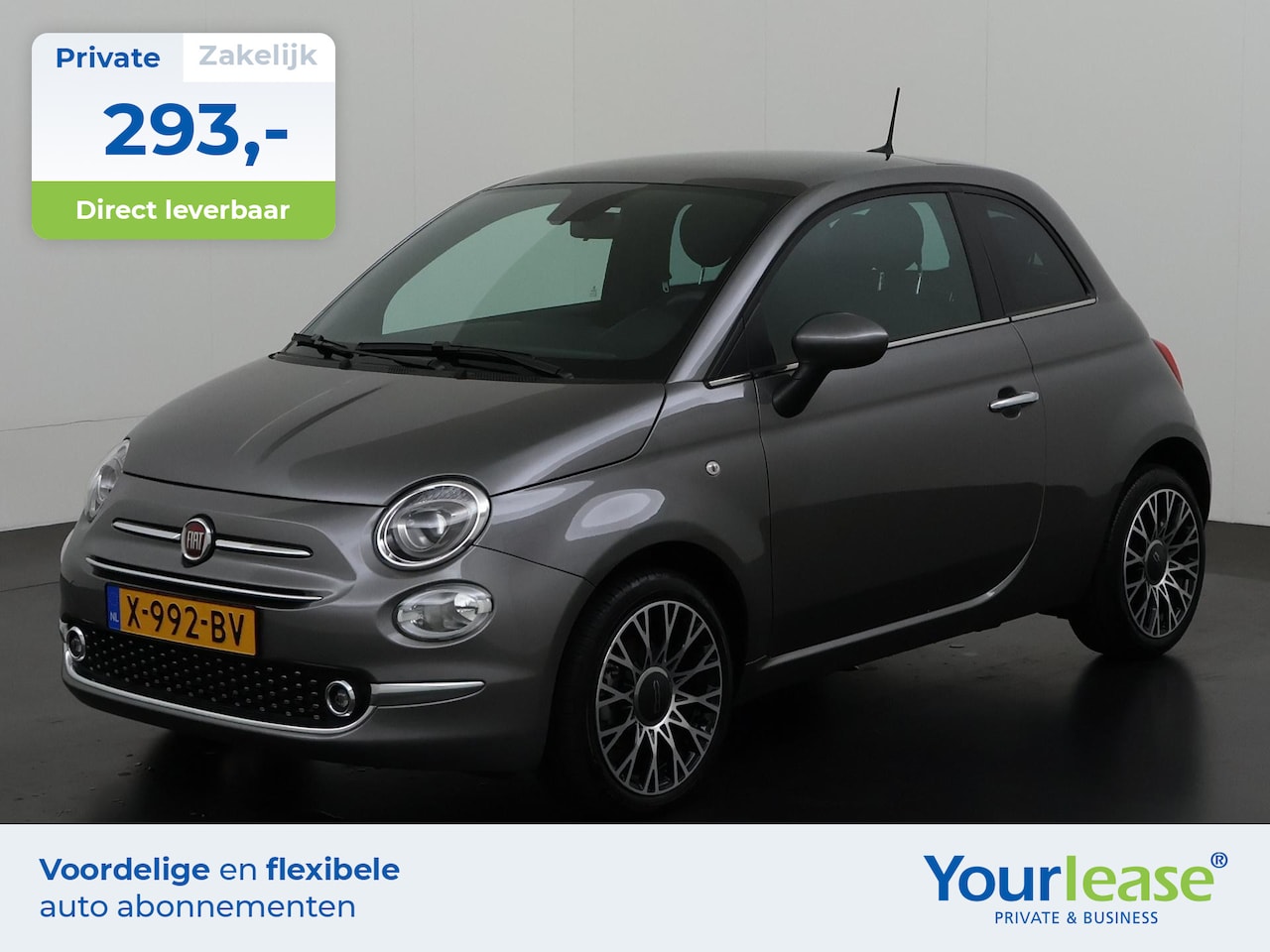 Fiat 500 - 1.0 Hybrid Dolcevita | All-in 293,- Private Lease | Zondag Open! - AutoWereld.nl